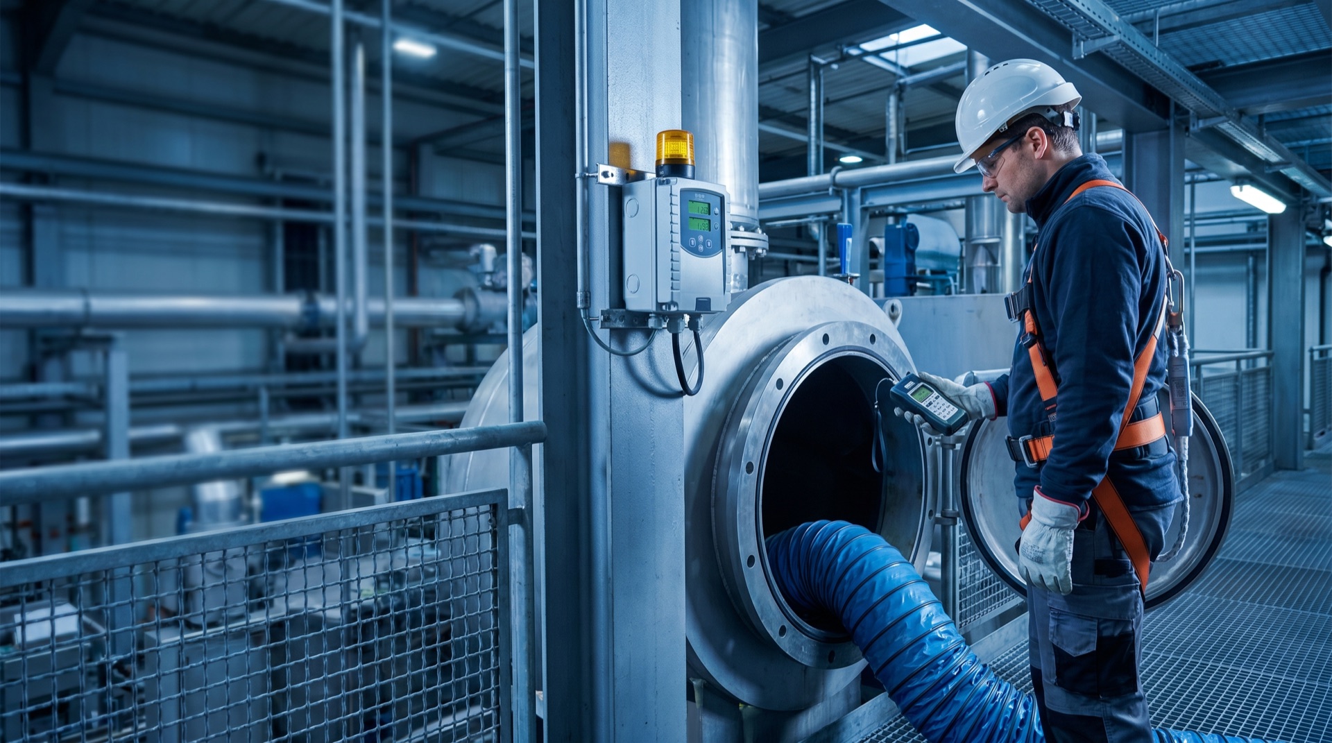 Industrial gas detection