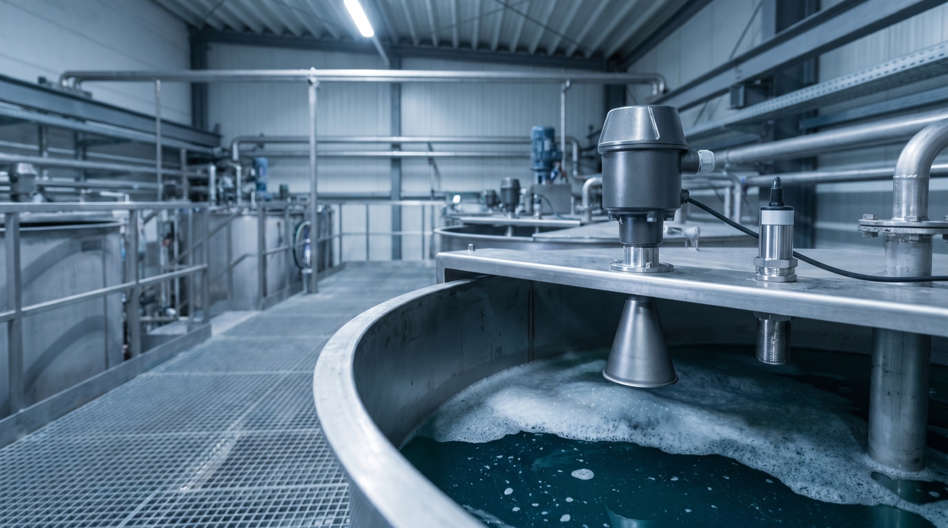 Non contact level measurement