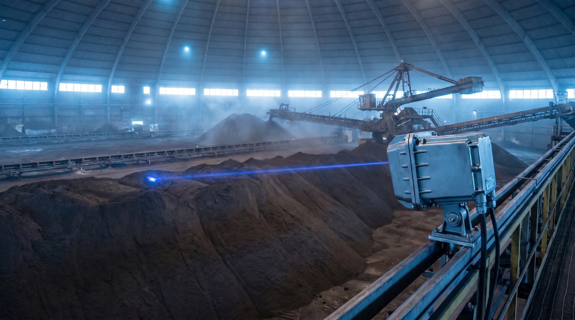 Precision distance measurement mining